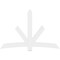 Ekena Millwork Alberta Architectural Grade PVC Gable Bracket, 84"W x 56"H x 2"D x 6"F, 16/12 Pitch GBP084X56X0206ALB00 - alternate 2